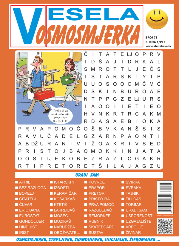 Vesela osmosmjerka