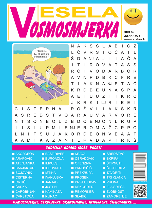 Vesela osmosmjerka