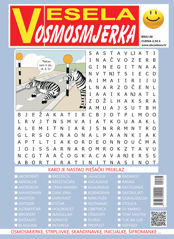 Vesela osmosmjerka