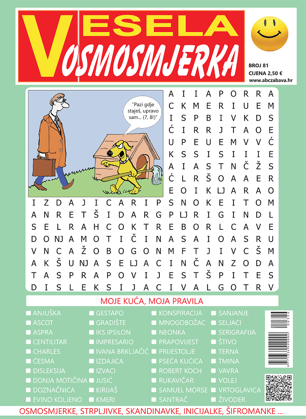 Vesela osmosmjerka