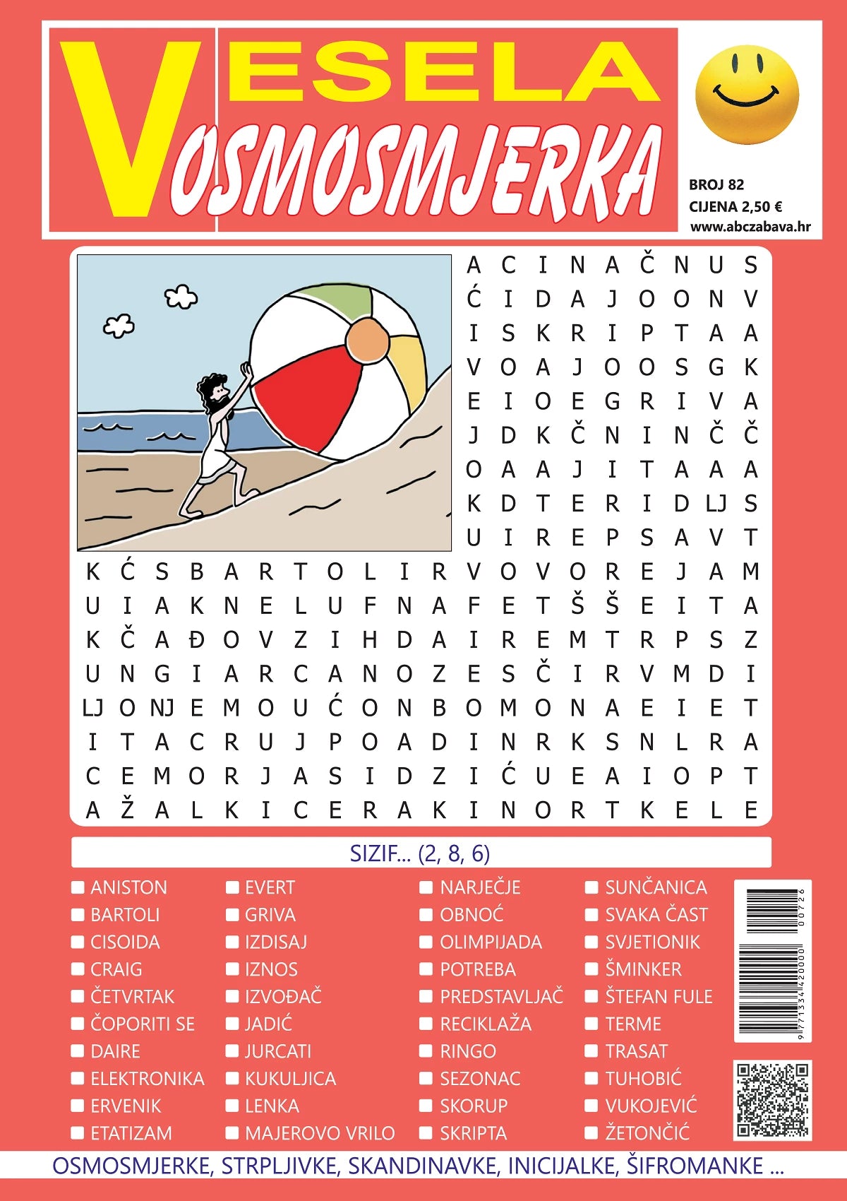 Vesela osmosmjerka