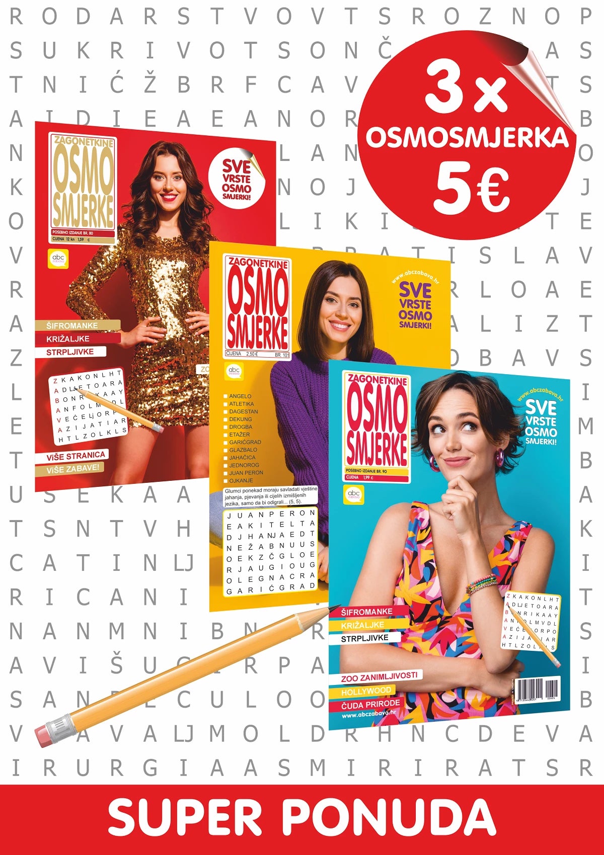 Komplet osmosmjerka