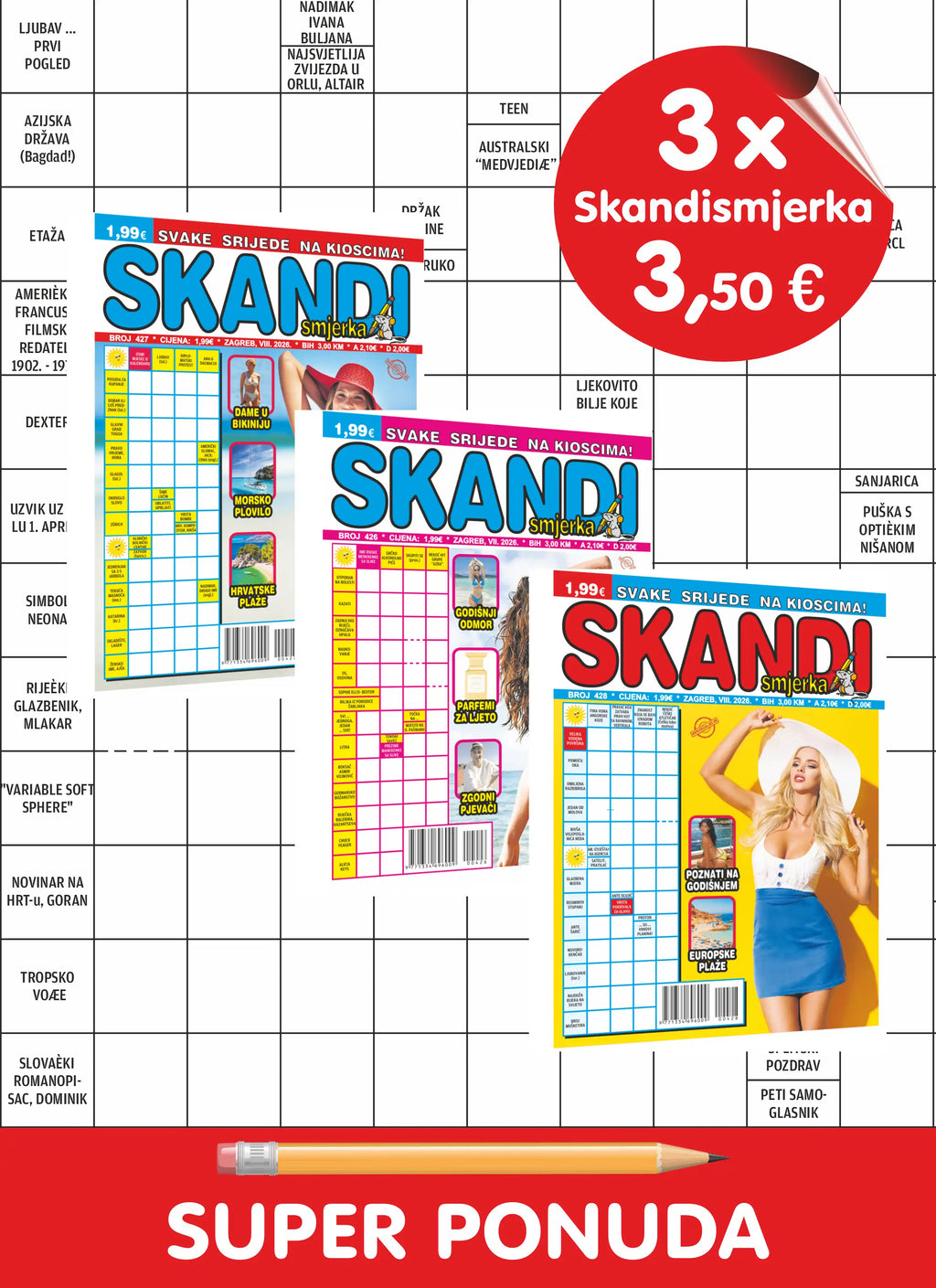 Komplet Skandismjerka