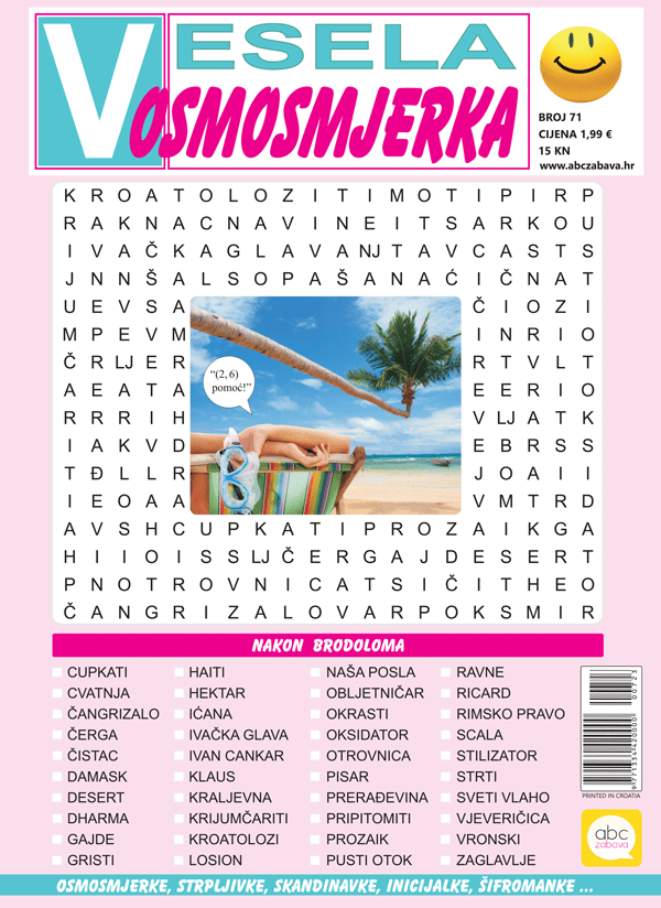 Vesela osmosmjerka